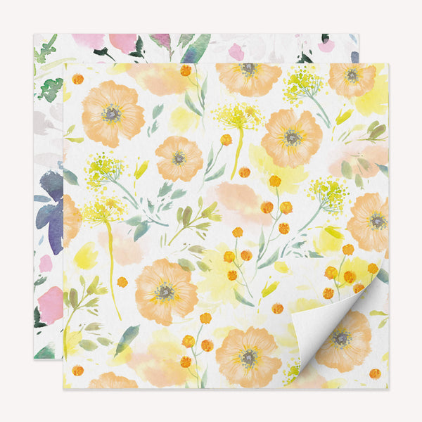 Wrapping Paper - WWP51 - Floral Watercolour Mix Wrapping Paper - Floral Watercolour Mix Wrapping Paper - Whistlefish