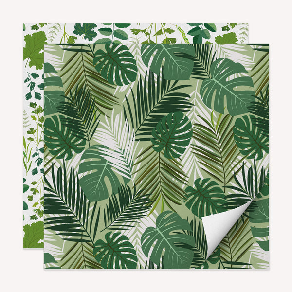 Wrapping Paper - WWP54 - Tropical Foliage Wrapping Paper - Tropical Foliage Wrapping Paper - Whistlefish