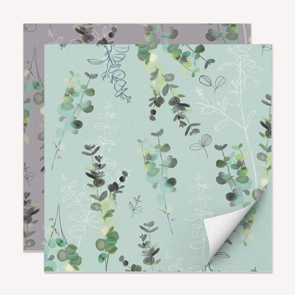 Eucalyptus Wrapping Paper | Pretty Paper Town