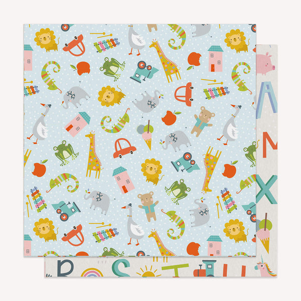 Wrapping Paper - WWP89 - Childrens Alphabet Wrapping Paper - 