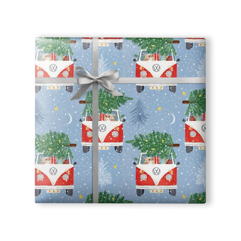 Wrapping Paper - WWX304 - Dog Campervan Wrapping Paper - 