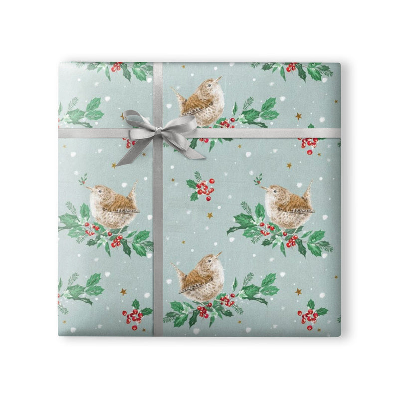 Wrapping Paper - WWX307 - Snow Wren Wrapping Paper - 