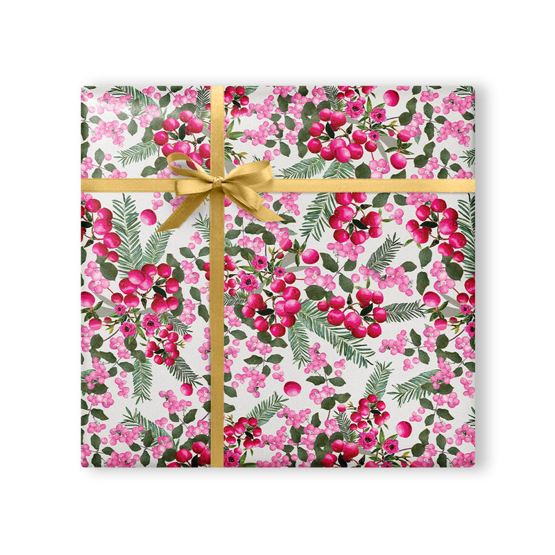Wrapping Paper - WWX315 - Berry Pink Wrapping Paper - 