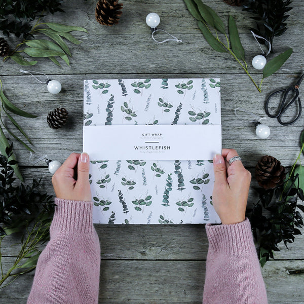 Wrapping Paper - WWX323 - Berry Eucalyptus Wrapping Paper - Berry Eucalyptus Wrapping Paper - Whistlefish