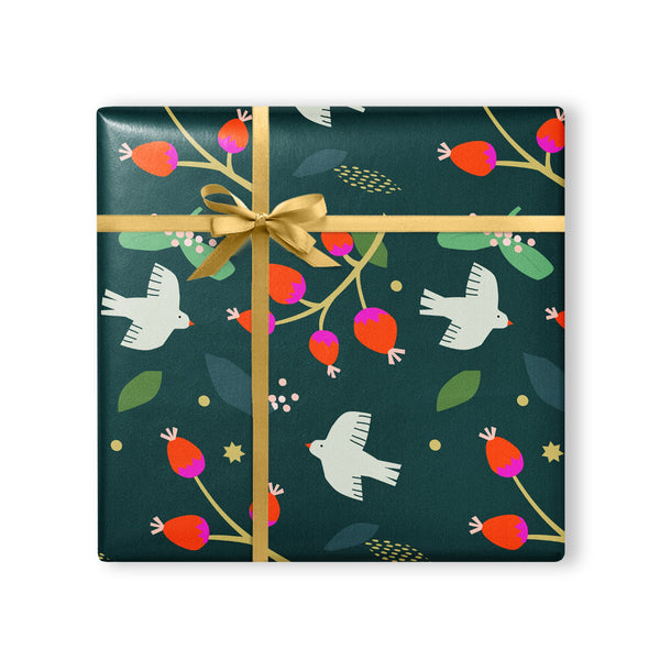 Wrapping Paper - WWX335 - Fruits Dove Wrapping Paper - 