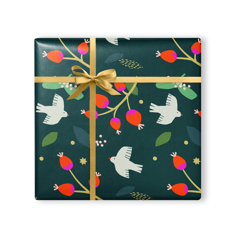 Wrapping Paper - WWX335 - Fruits Dove Wrapping Paper - 