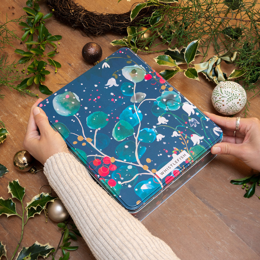 Eucalyptus & Snowdrops Gift Tin - Whistlefish