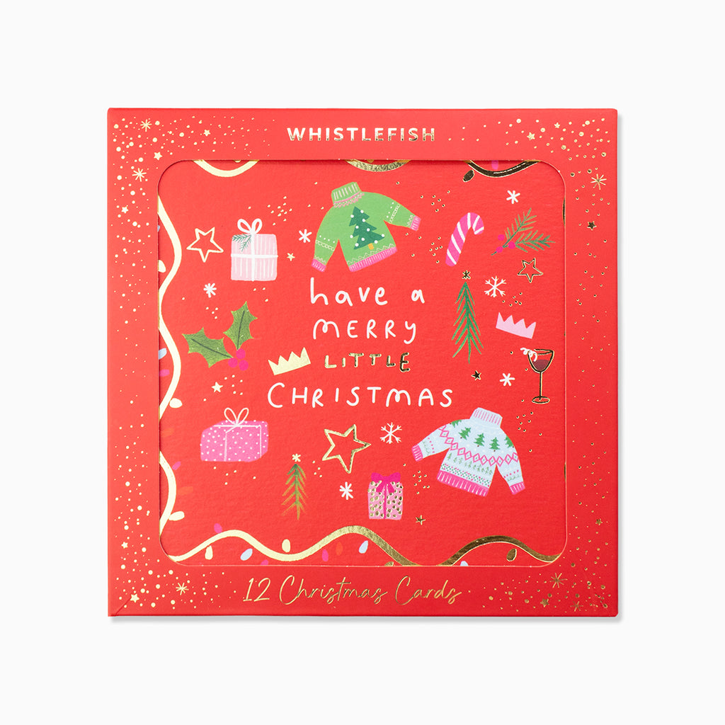 Festive Fun Christmas Card Pack - Whistlefish