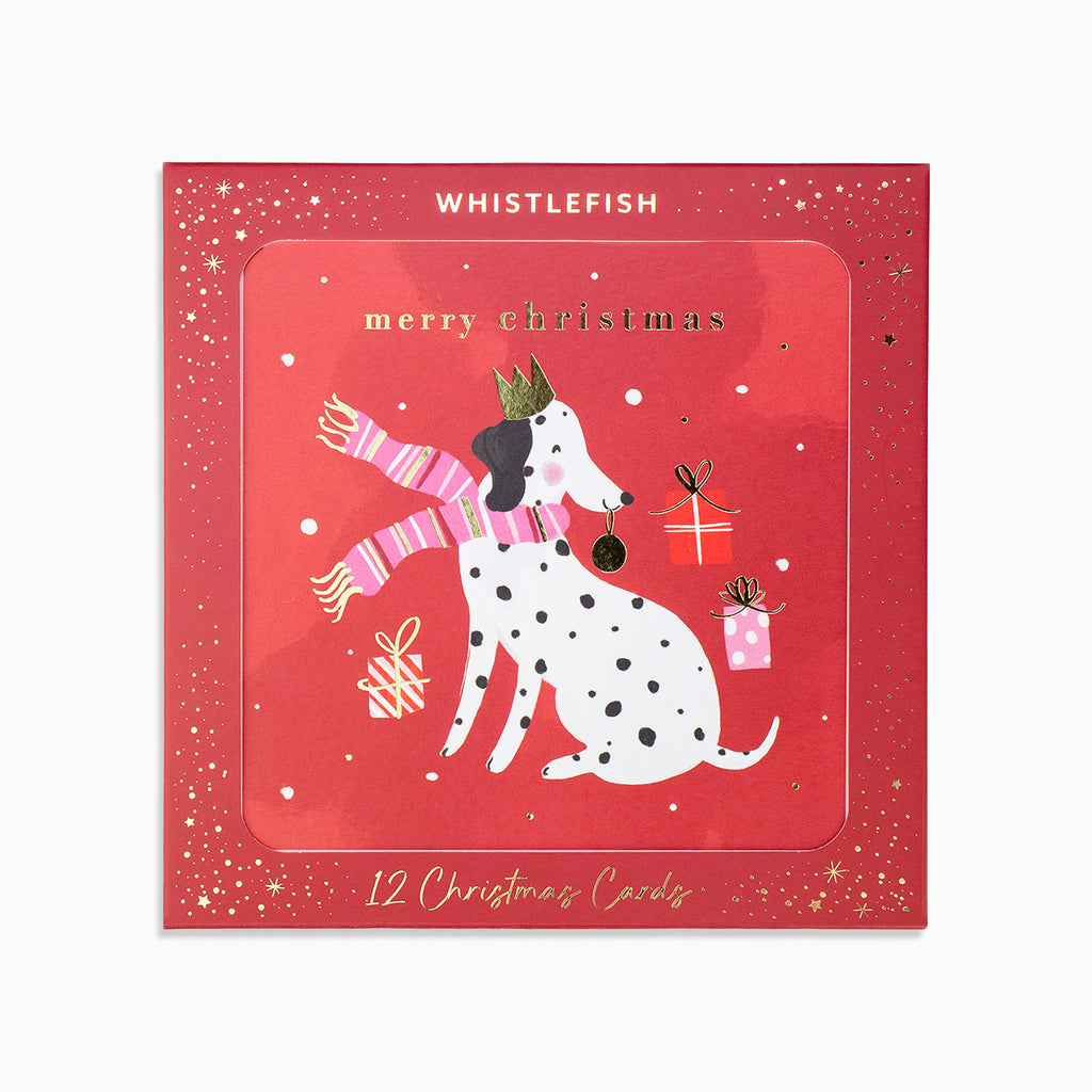Santa Paws Party Christmas Card Pack - Whistlefish