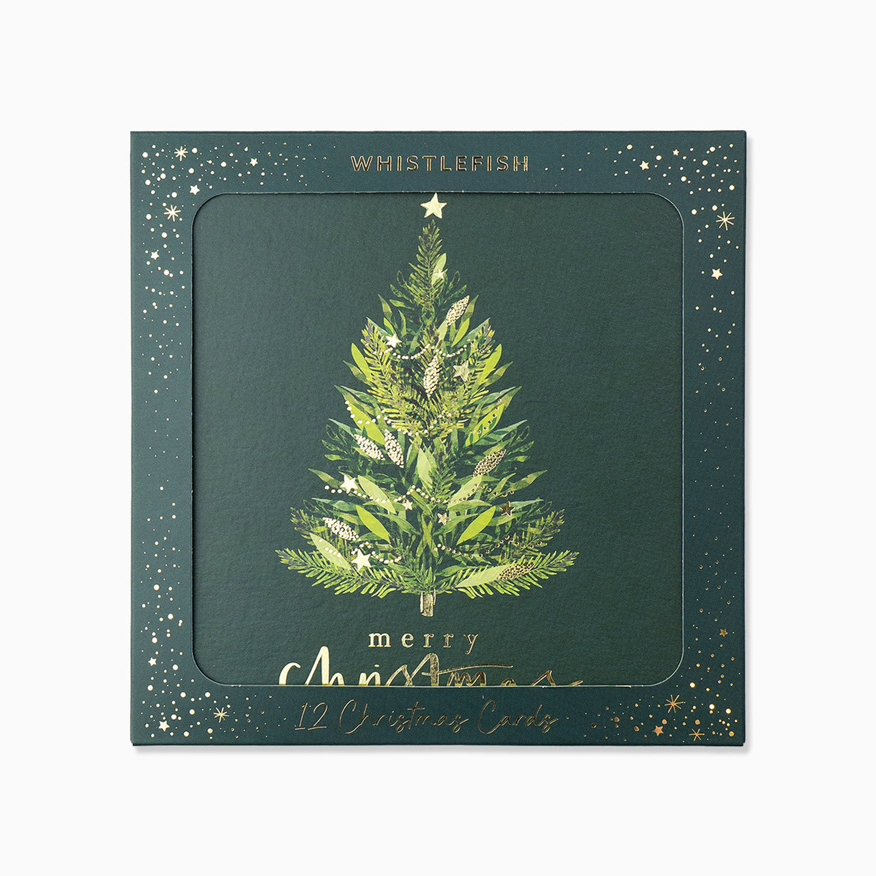 Christmas Card Pack-XPK26-006 - Evergreen Christmas Card Pack-Whistlefish
