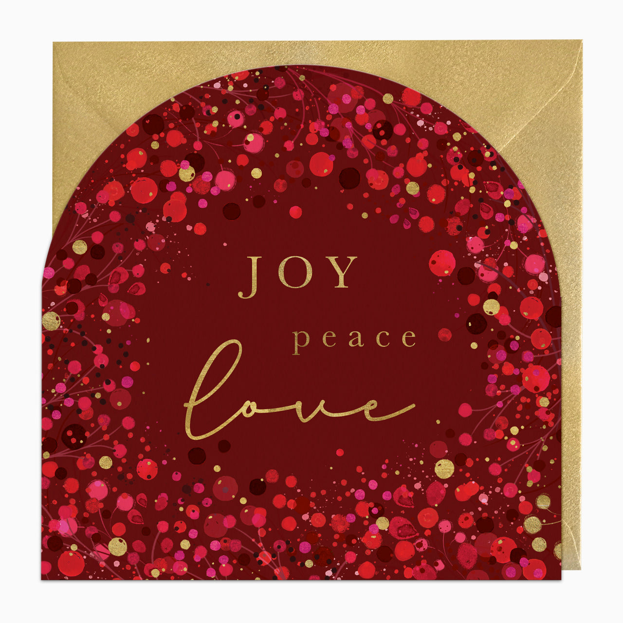 ZA021 - Bursting Berry Joy Christmas Card