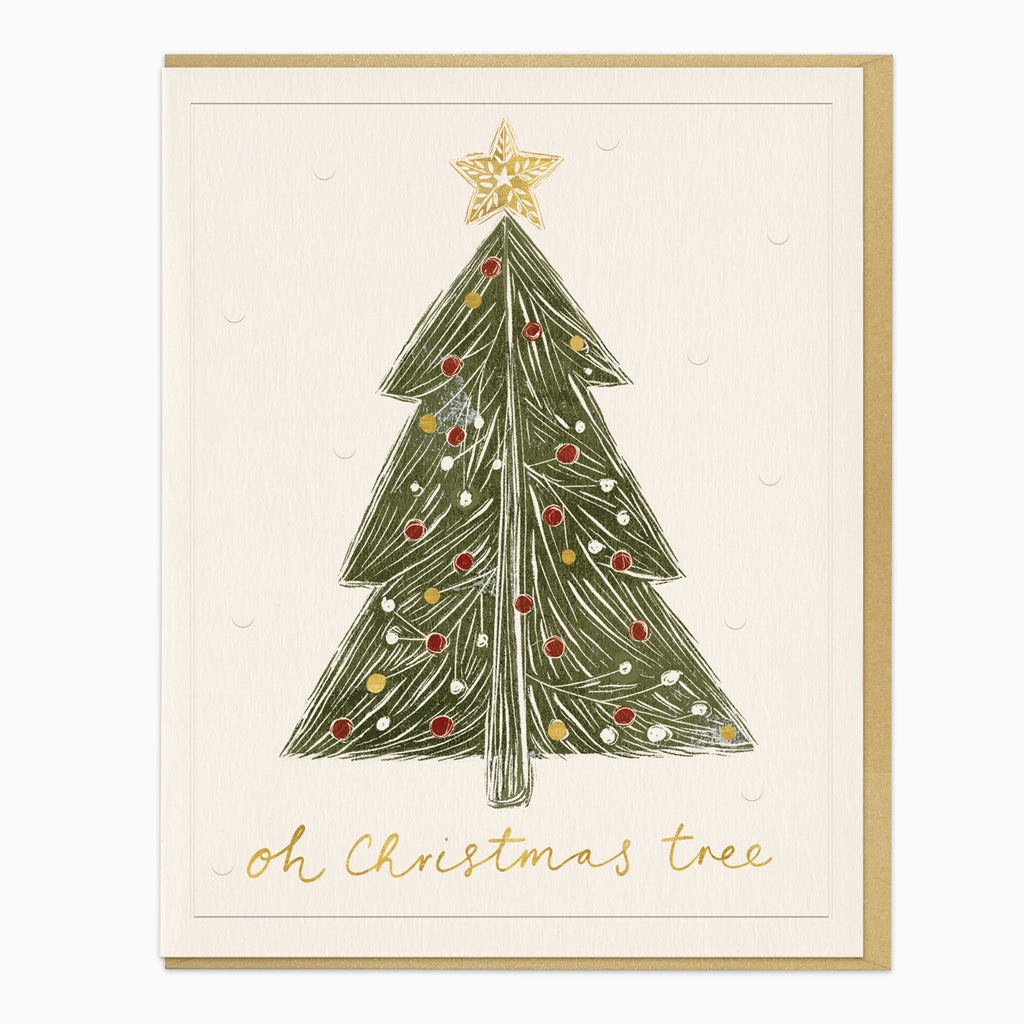 ZA031 - Oh Christmas Tree Christmas Card