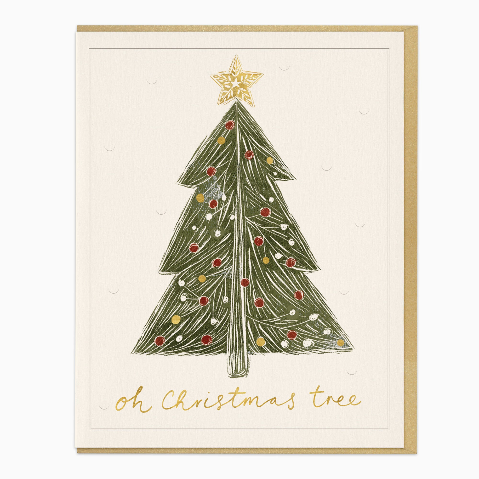 ZA031 - Oh Christmas Tree Christmas Card