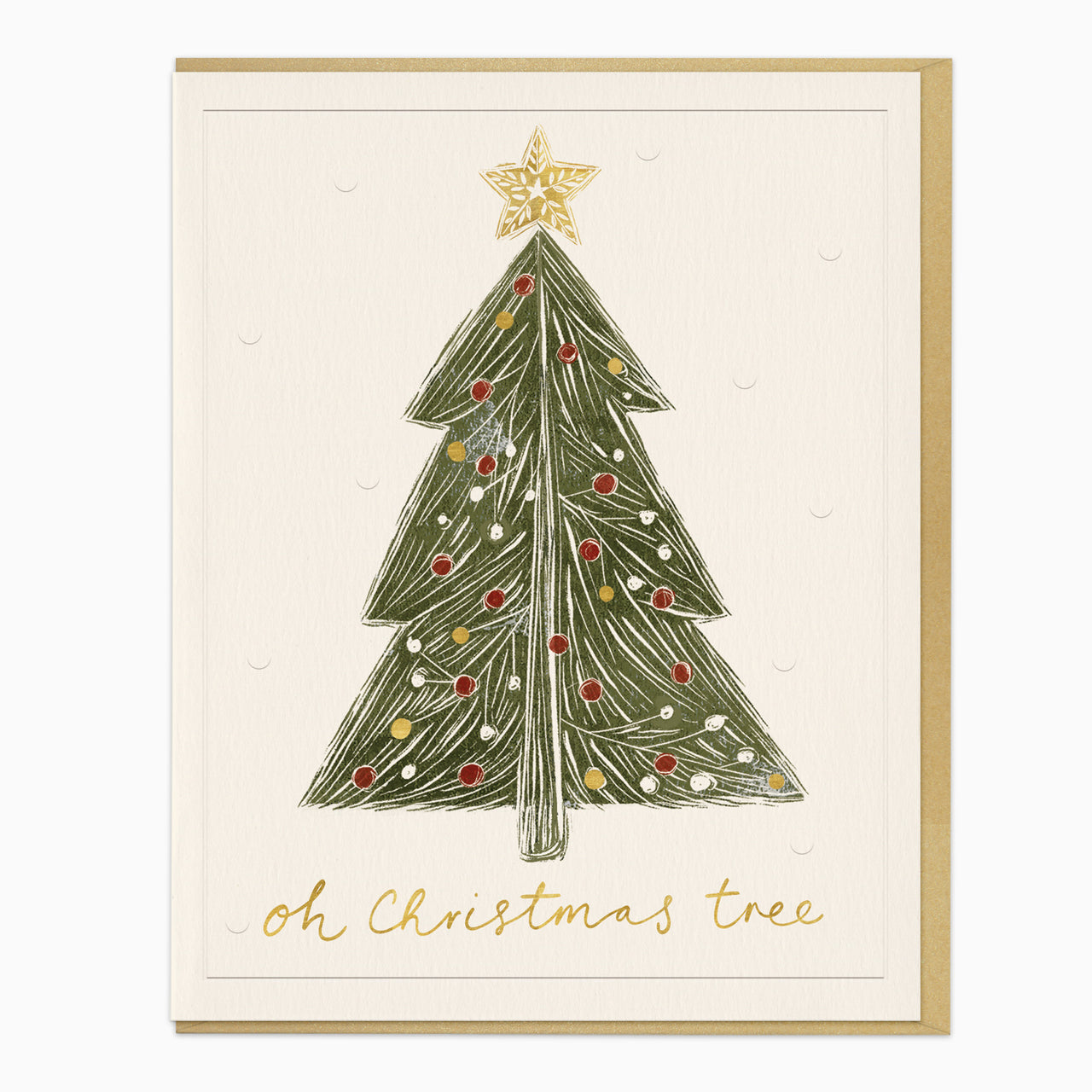 ZA031 - Oh Christmas Tree Christmas Card
