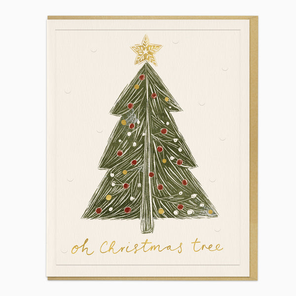 ZA031 - Oh Christmas Tree Christmas Card