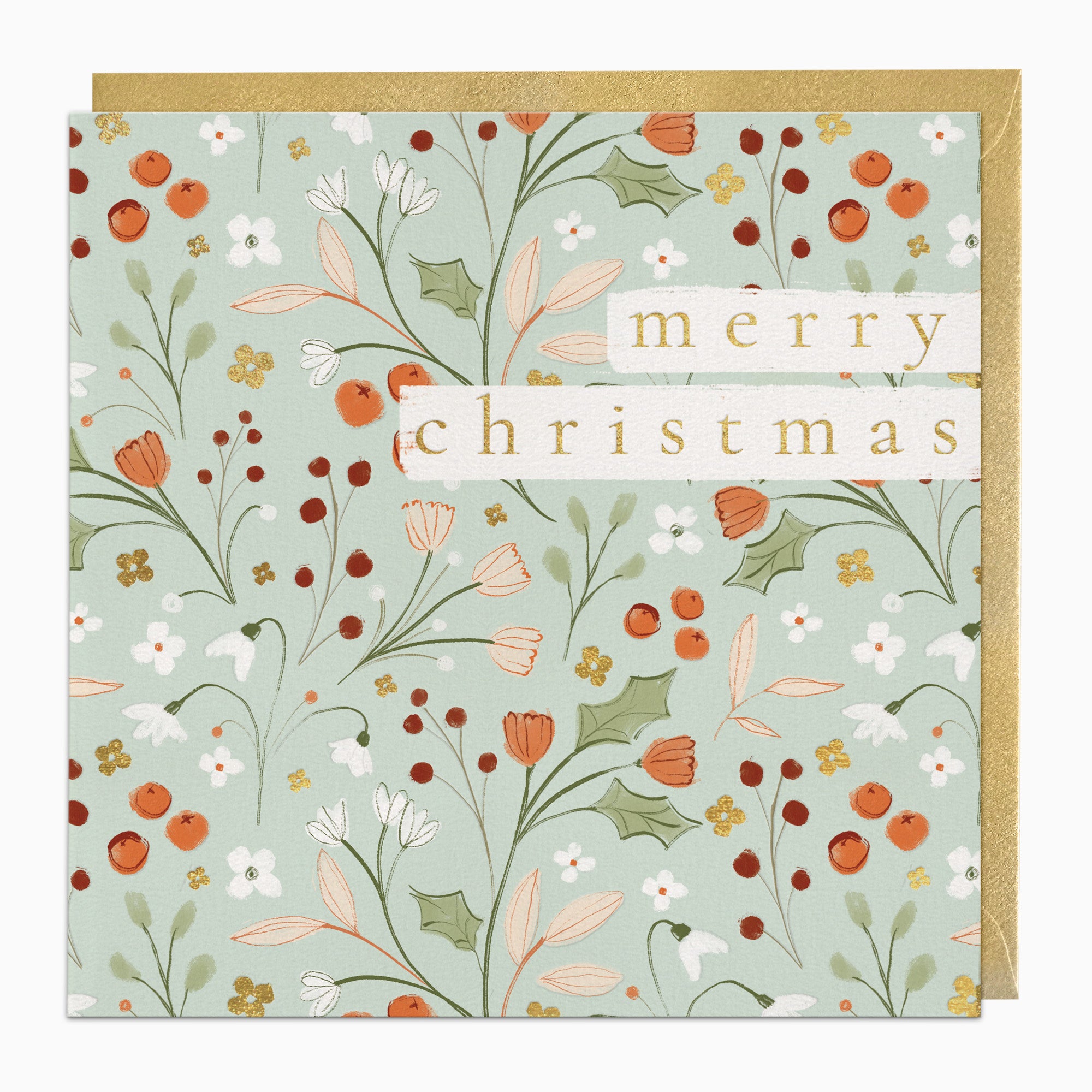 Berry Meadow Christmas Card - Whistlefish