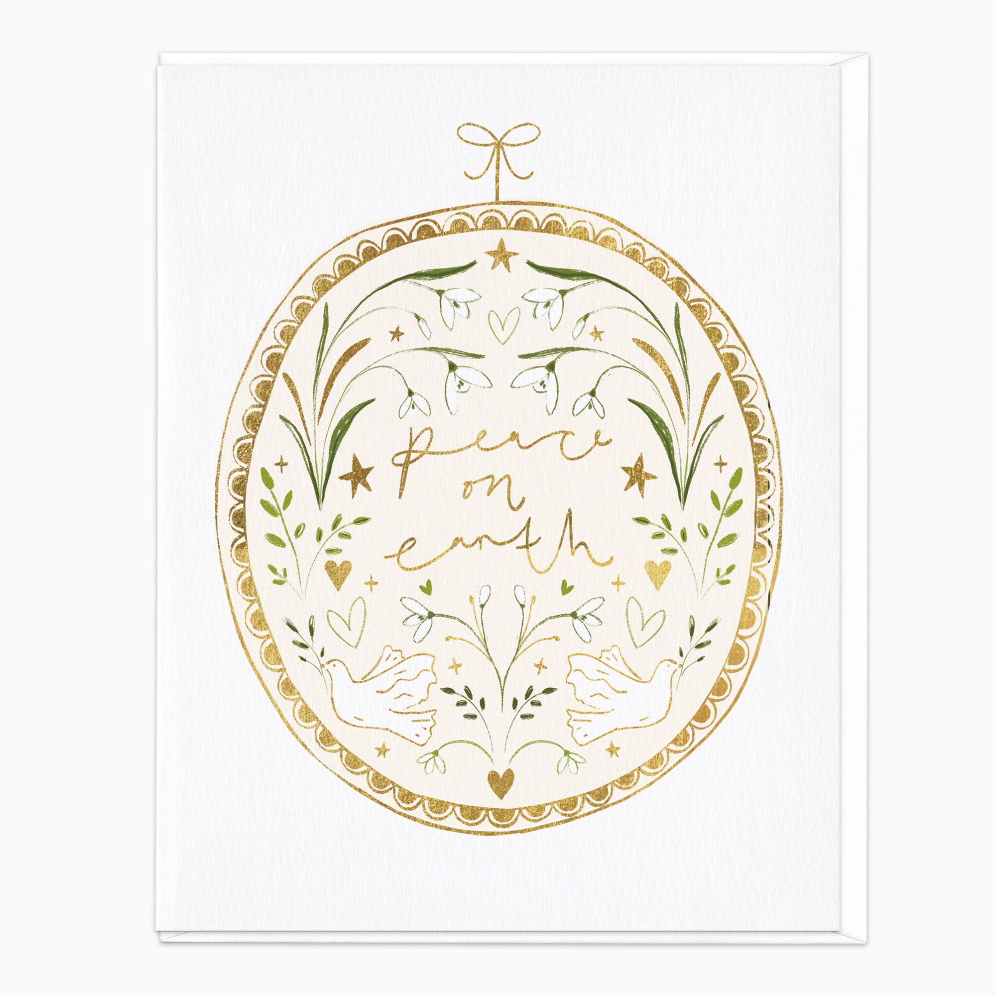 ZA045 - Peace on Earth Christmas Card