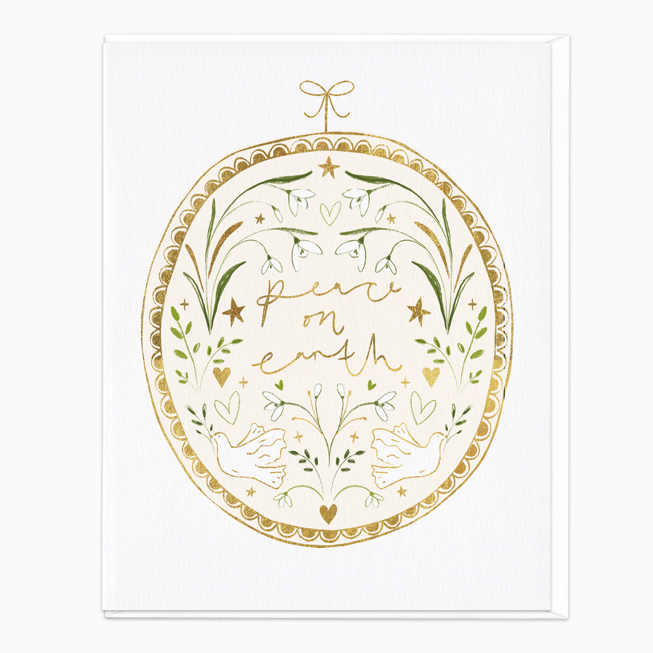 ZA045 - Peace on Earth Christmas Card