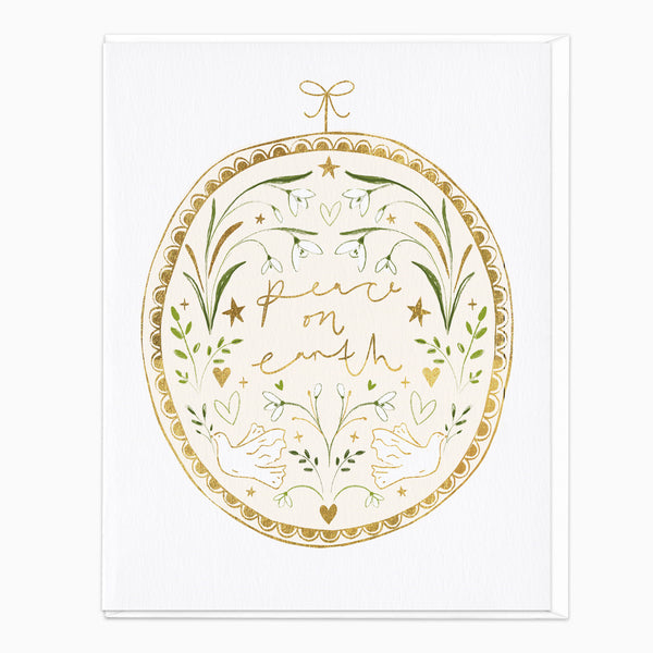 ZA045 - Peace on Earth Christmas Card