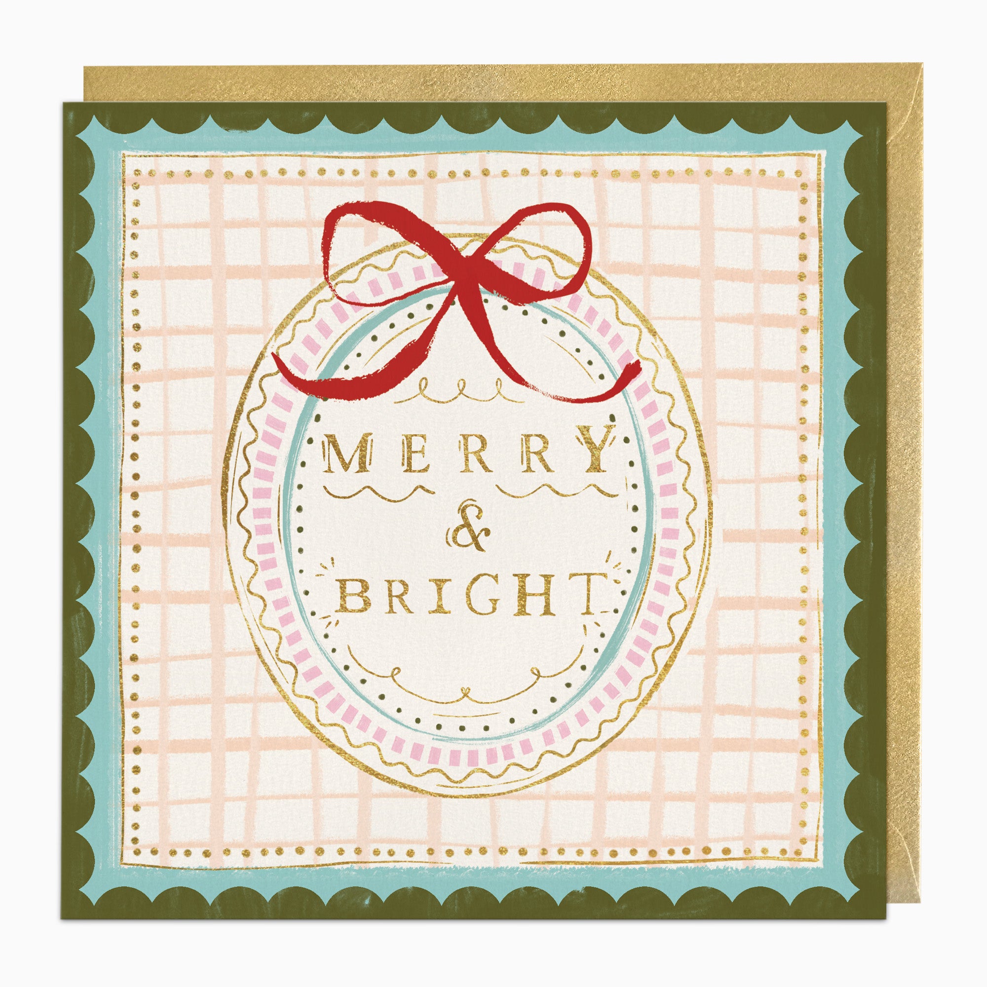 Merry & Bright Christmas Card - Whistlefish