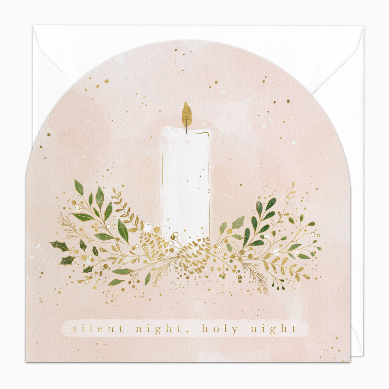 ZA067 - Silent Night Christmas Card