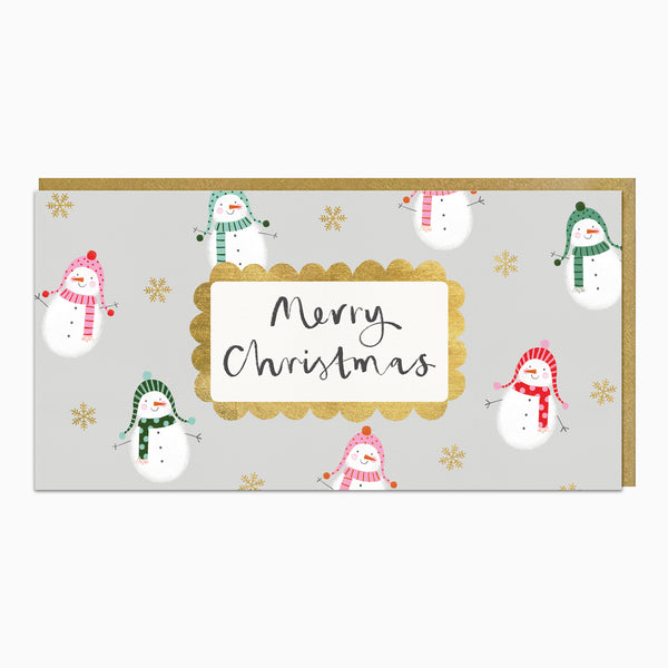 ZA090 - Lil Snowmen Christmas Card