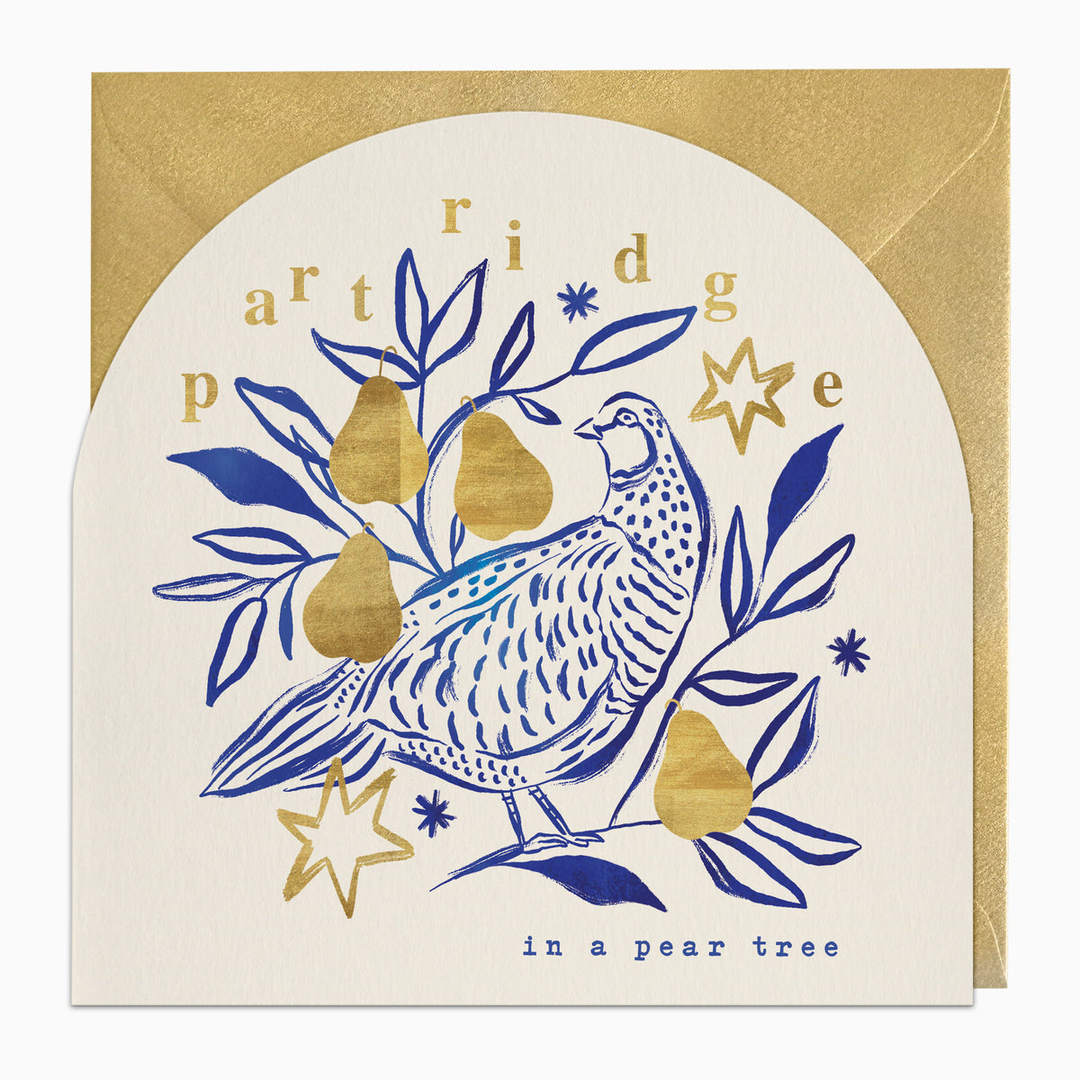 Partrige in a Pear Tree Christmas Card - Whistlefish