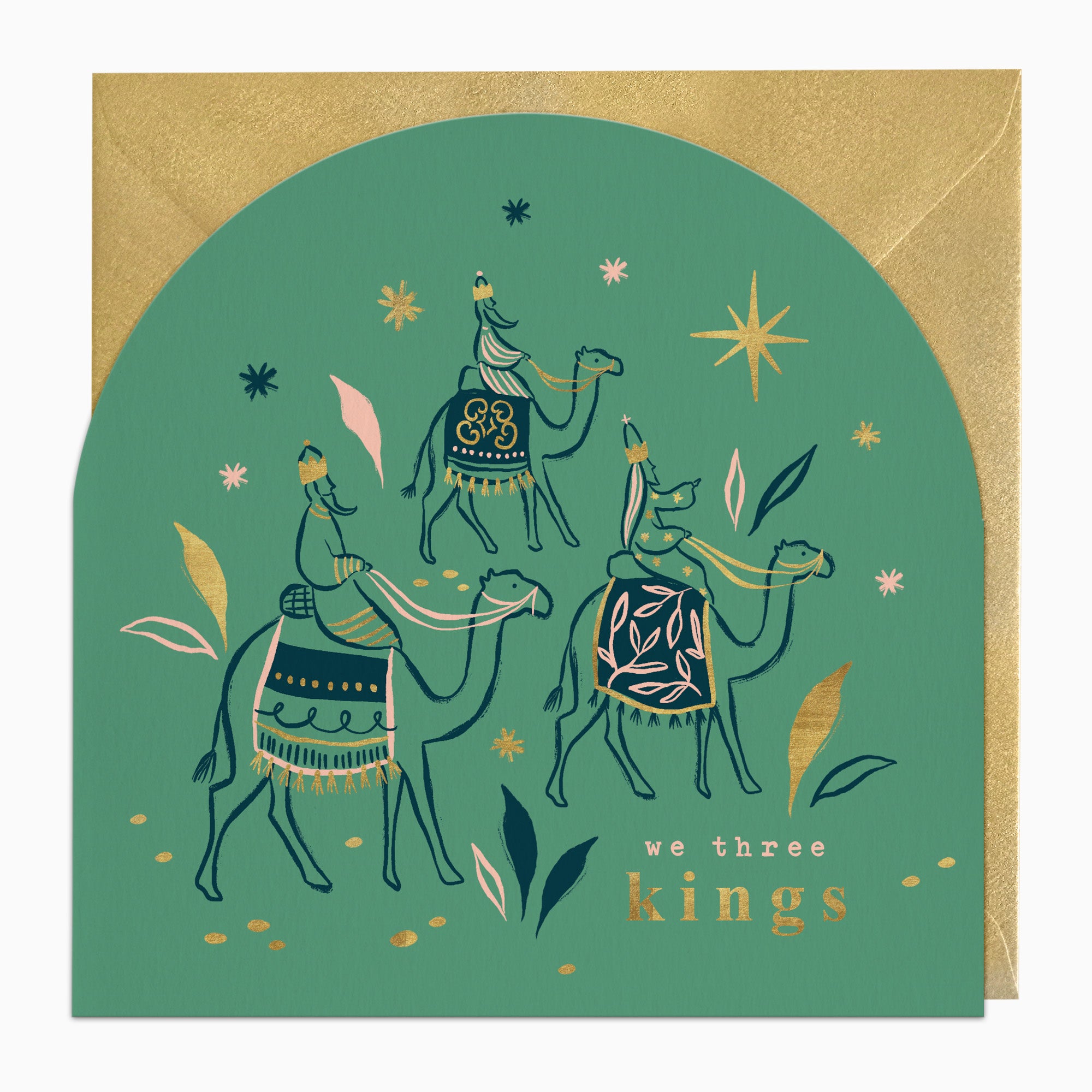 ZA111 - We Three Kings Christmas Card