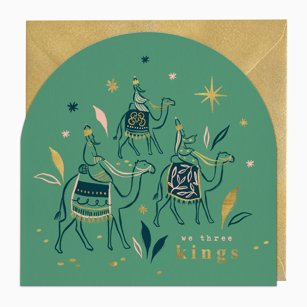 ZA111 - We Three Kings Christmas Card