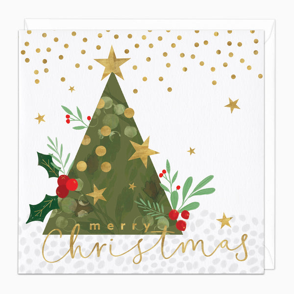 ZA114 - Festive Tree Christmas Card