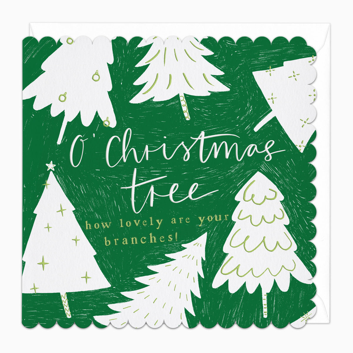 O Christmas Tree Christmas Card - Whistlefish