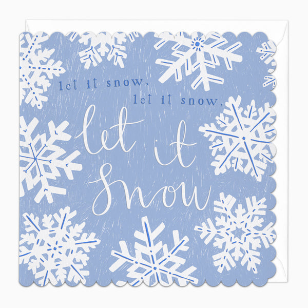 ZA116 - Let It Snow Christmas Card