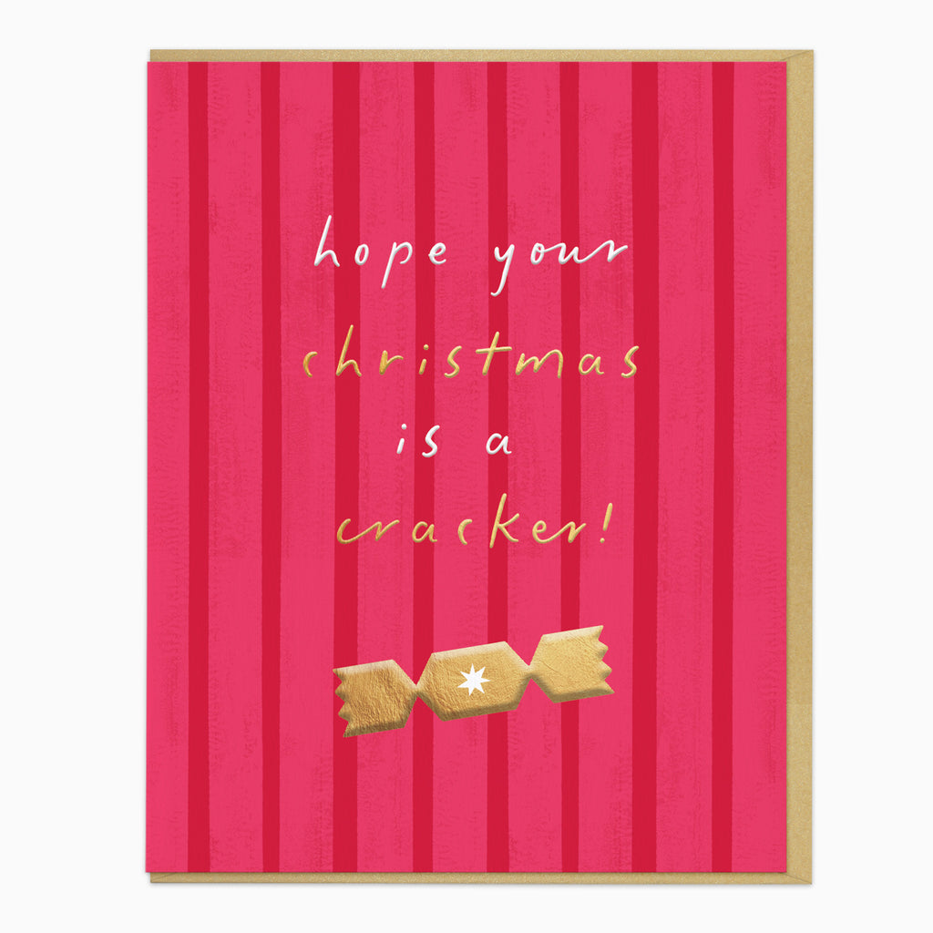 Christmas Cracker Christmas Card - Whistlefish