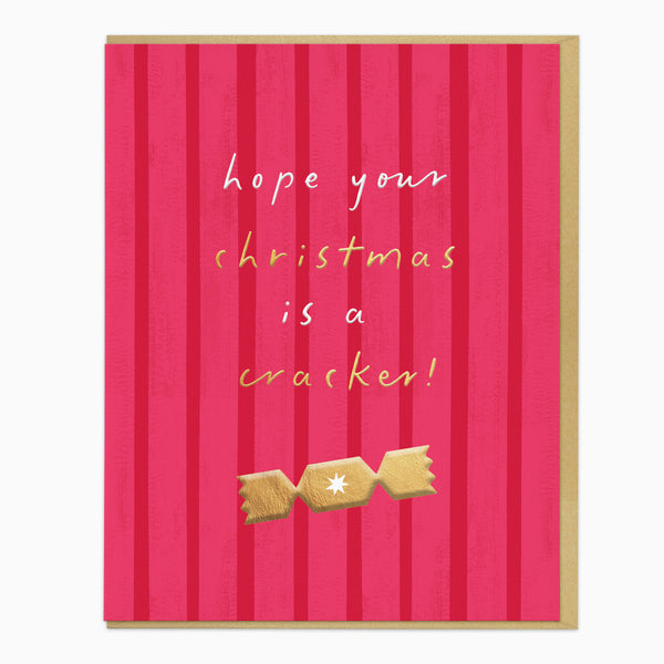 ZA121 - Christmas Cracker Christmas Card