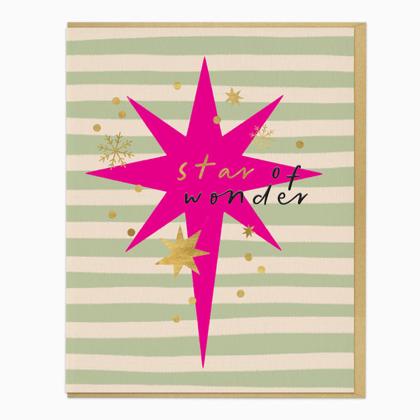 ZA122 - Star of Wonder Christmas Card