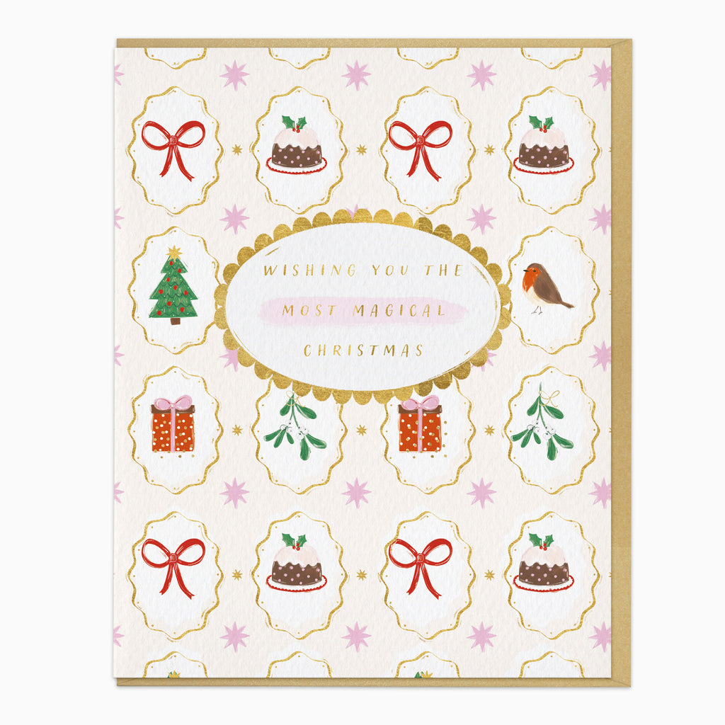 Magical Icons Christmas Card - Whistlefish