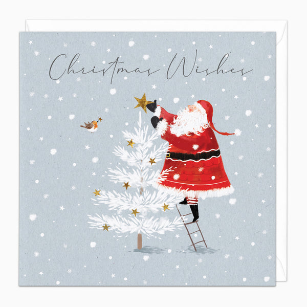 ZA149 - Santa Star Christmas Card
