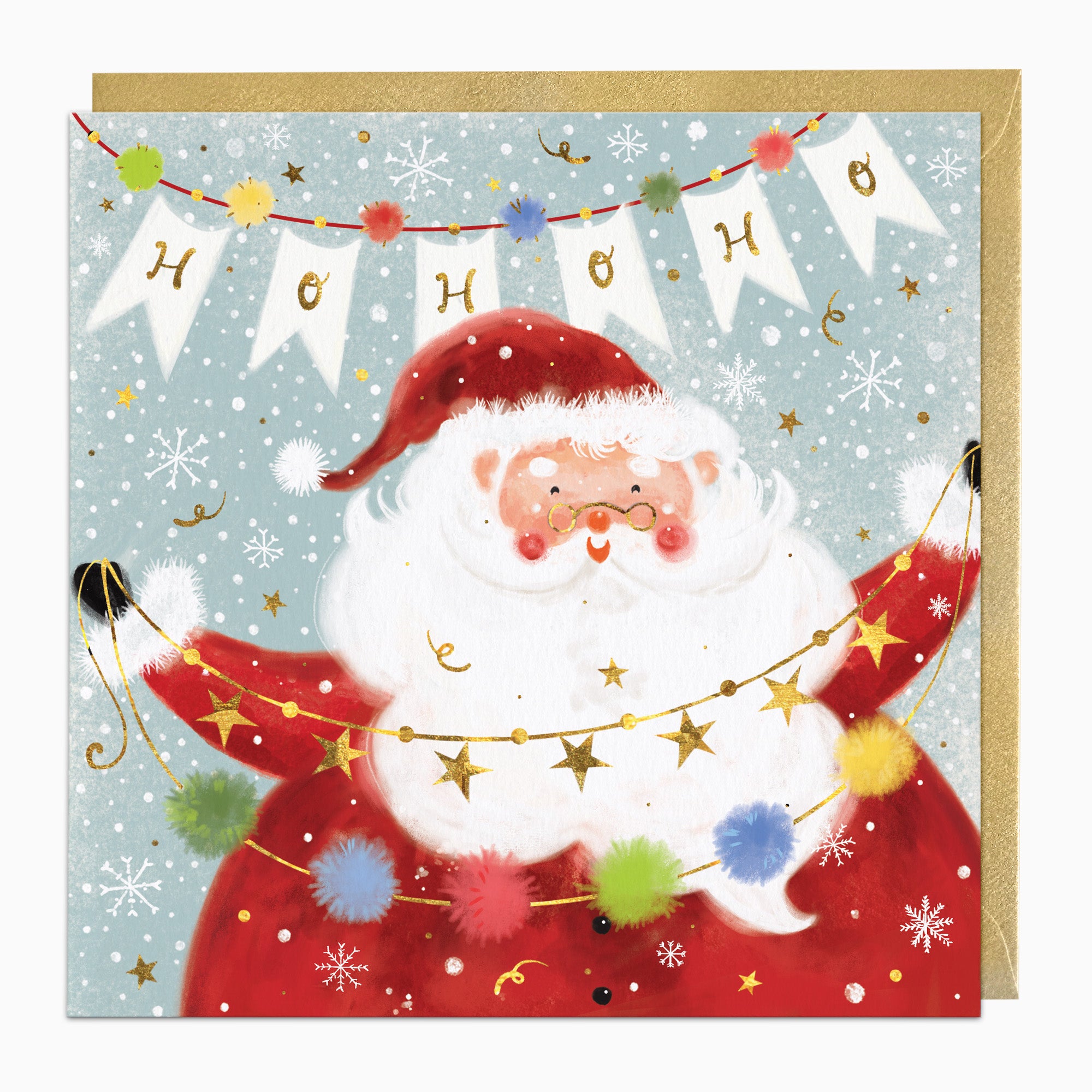 ZA155 - Ho Ho Ho Christmas Card