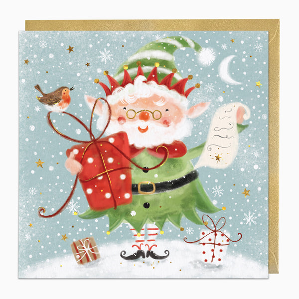 ZA156 - Chief Elf Christmas Card
