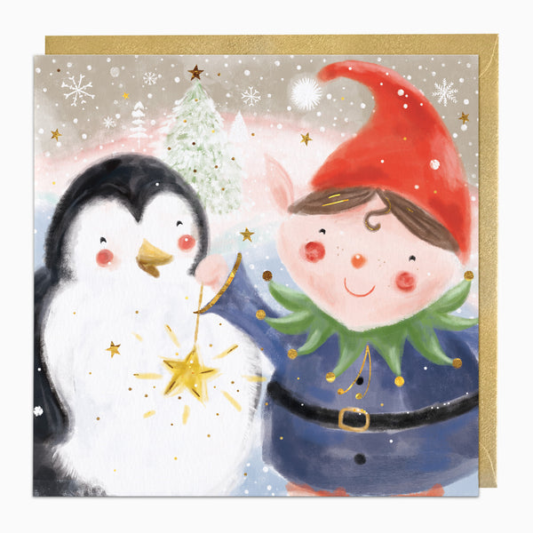 ZA158 - North Pole Pals Christmas Card