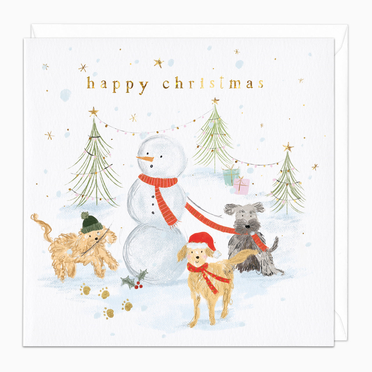 ZA182 - Scruffy & Friends Christmas Card