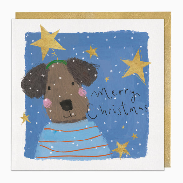 ZA187 - Pippin The Pup Christmas Card