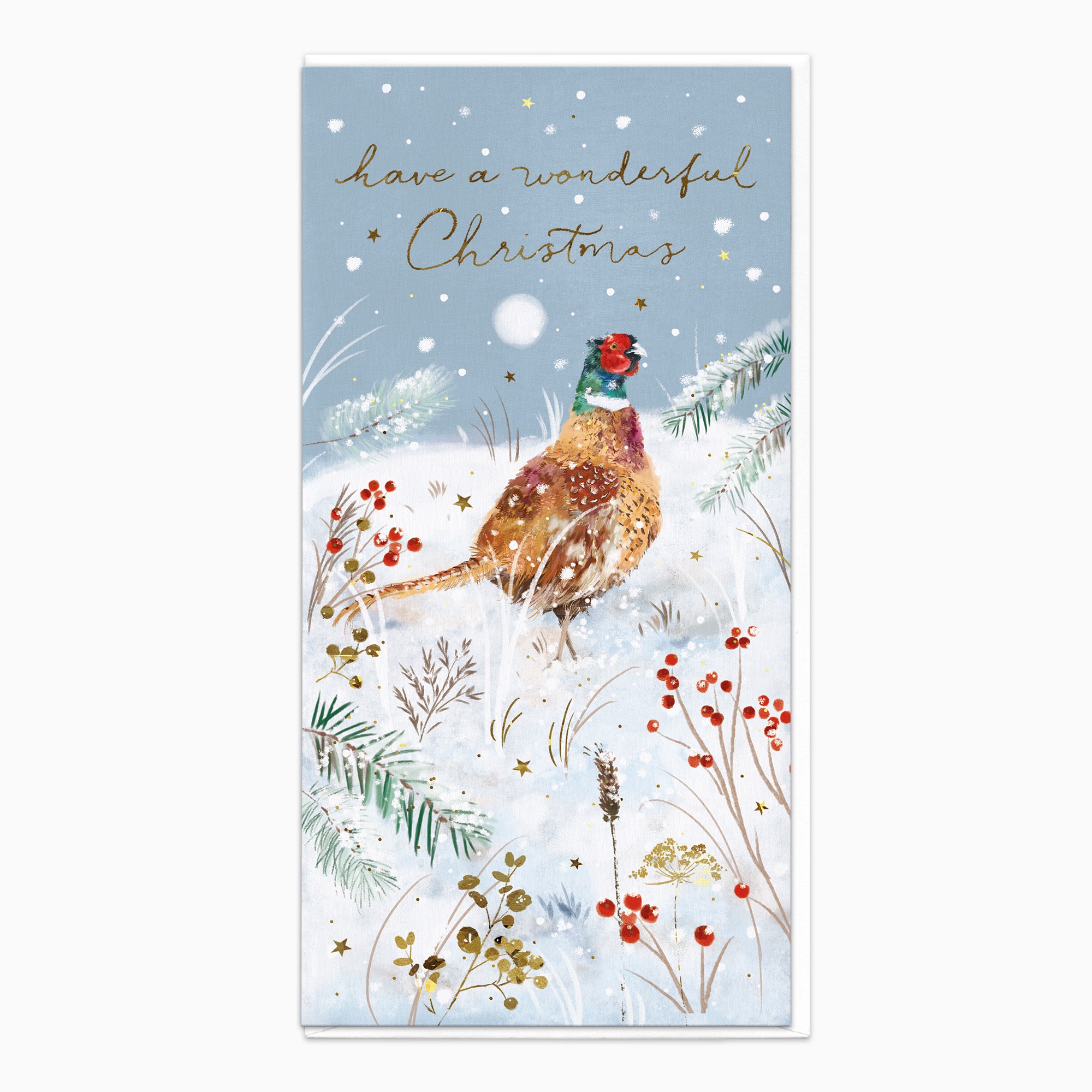 ZA211 - Wonderful Pheasant Christmas Card