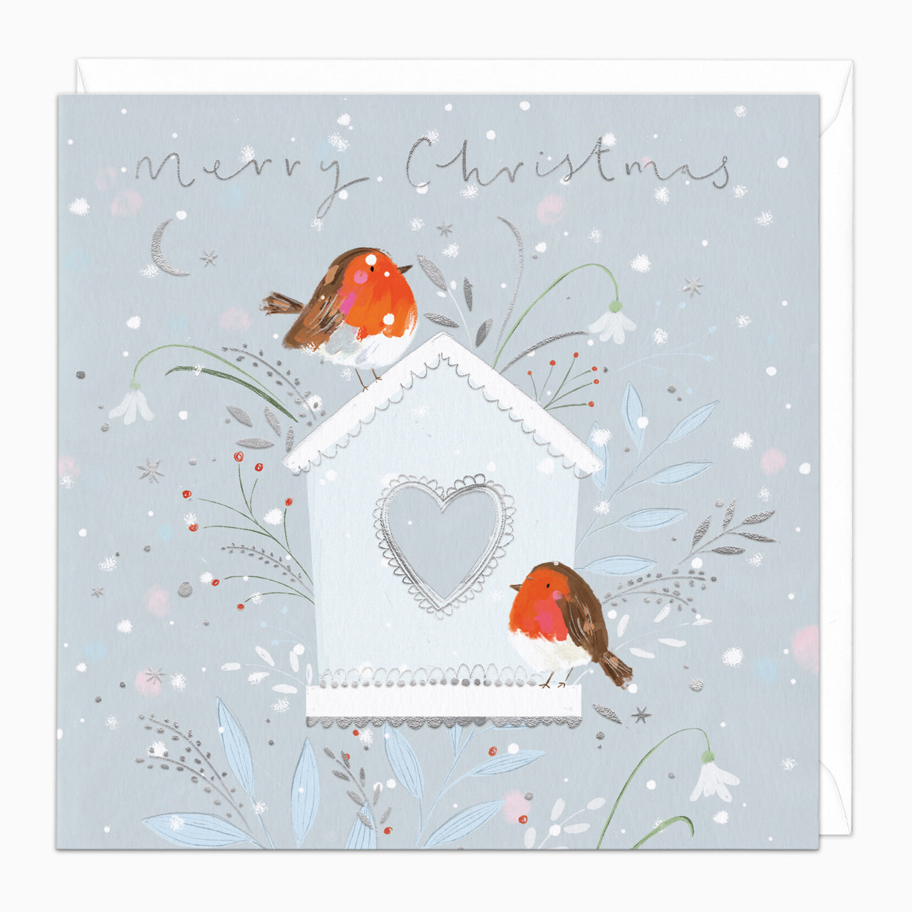 Bird House Christmas Card - Whistlefish