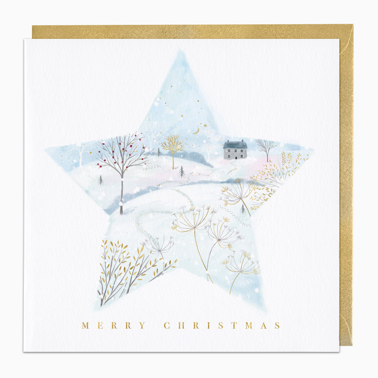 Star Town Christmas Card - Whistlefish