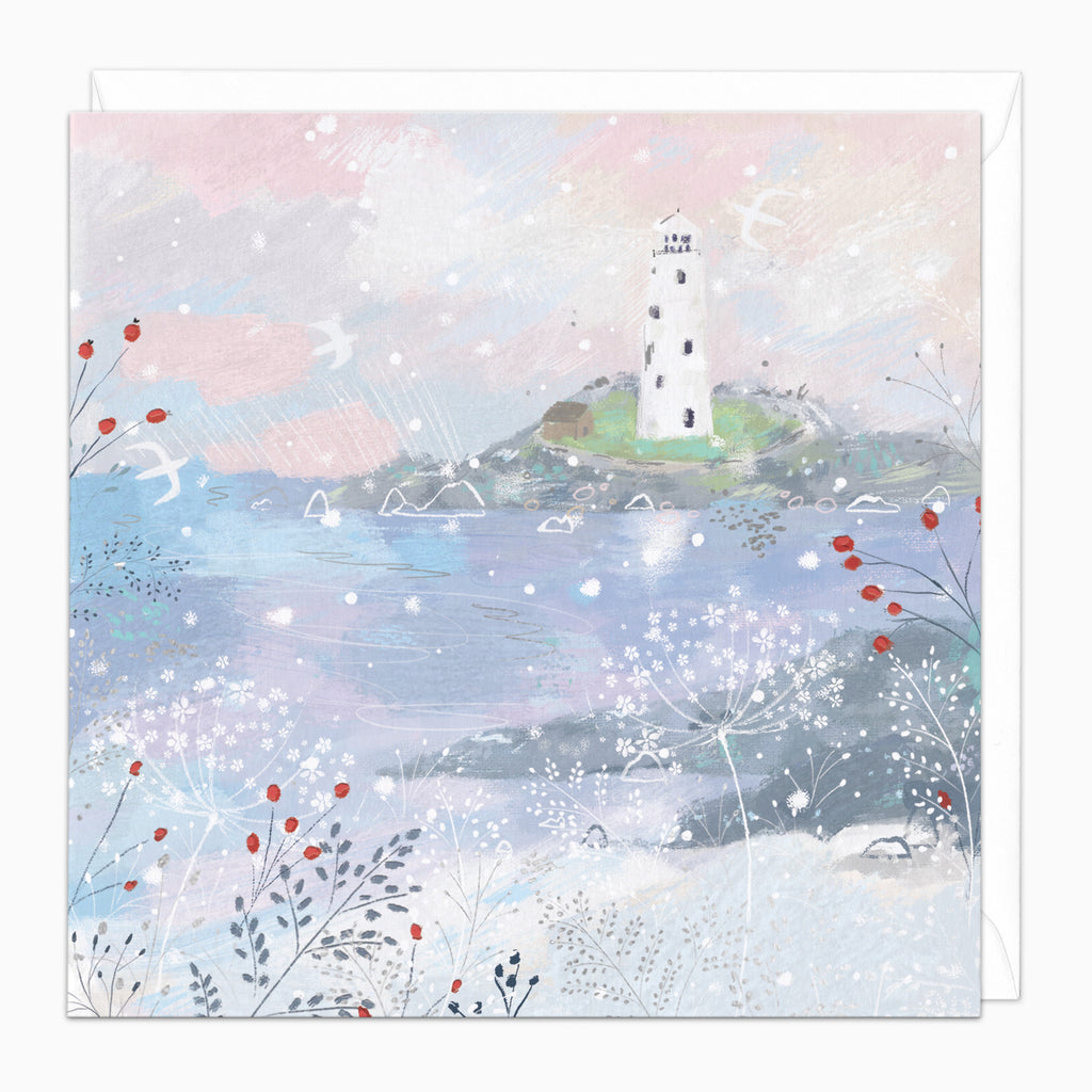 ZA240 - Godrevy Christmas Card