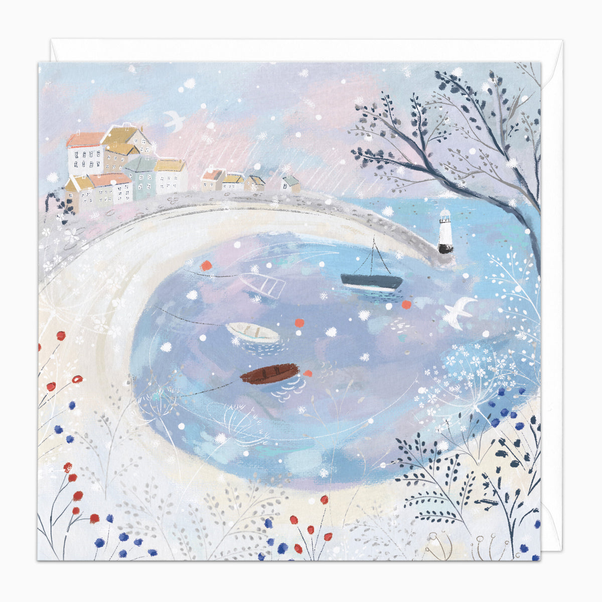 St Ives Christmas Card - Whistlefish