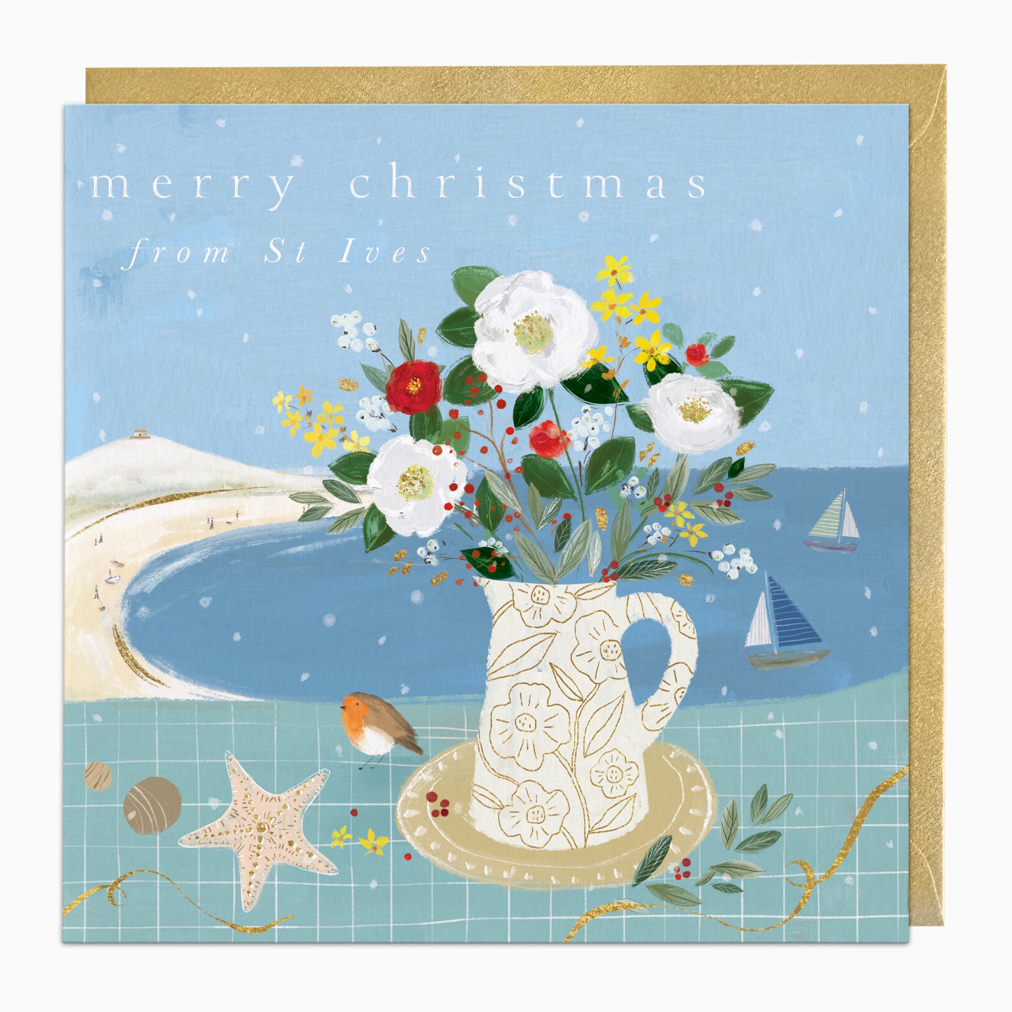 From St Ives Christmas Card - Whistlefish