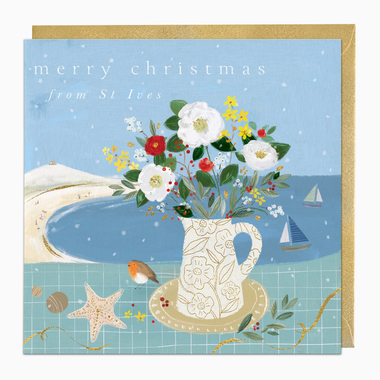 From St Ives Christmas Card - Whistlefish