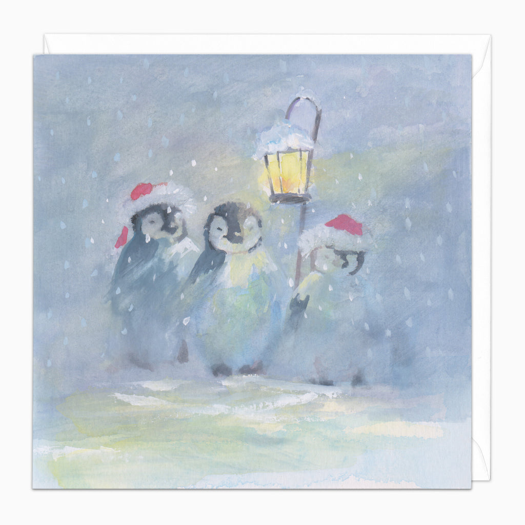 Carols By Candlelight Christmas Card - Whistlefish
